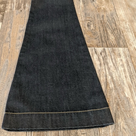 HUDSON Ferris Flap Flare Jeans Wide Leg Trouser NW508DW sz 25x35.5L Tall - Picture 7 of 14